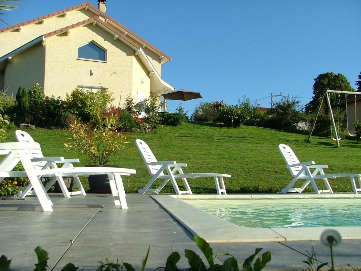 Les Enselmes Bed & Breakfast Montagnieu  Exterior photo